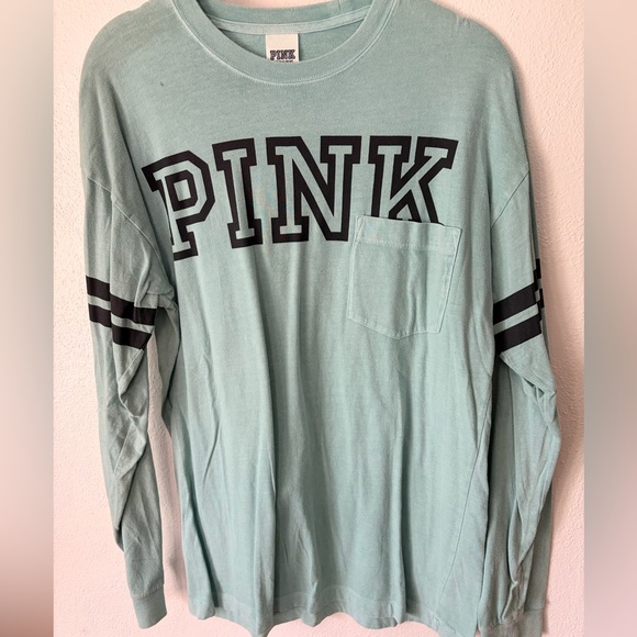 PINK Victoria's Secret Tops - PINK Victoria's Secret Long Sleeve Tee
